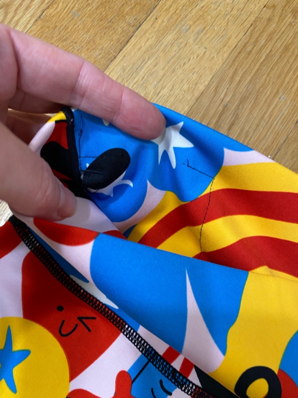 Adidas Believe This 7/8 Tights Colorful Graphic Tiger Floral Print Leggings S - Picture 10 of 14